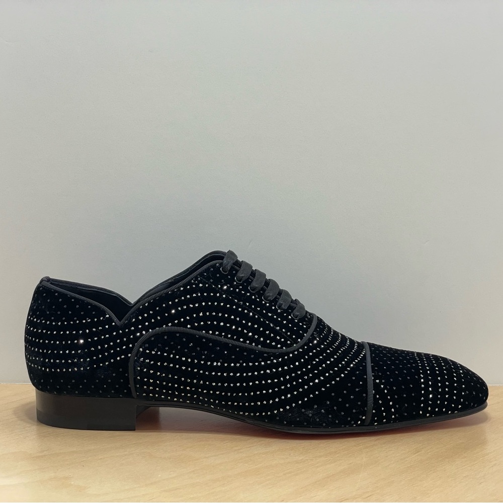 Christian Louboutin Greggryrocks Velvet Oxford 41.5 US 8.5 NWB - Picture 2 of 8
